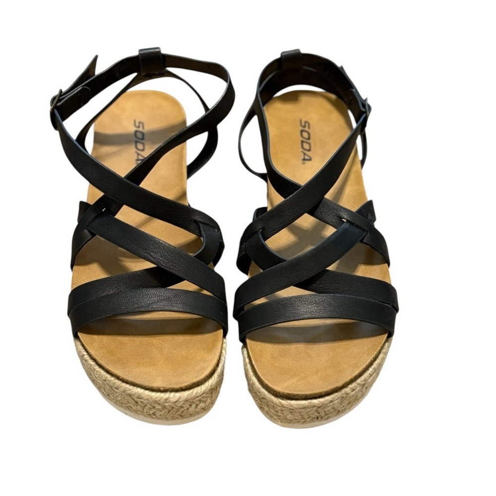 Soda Platform Sandals